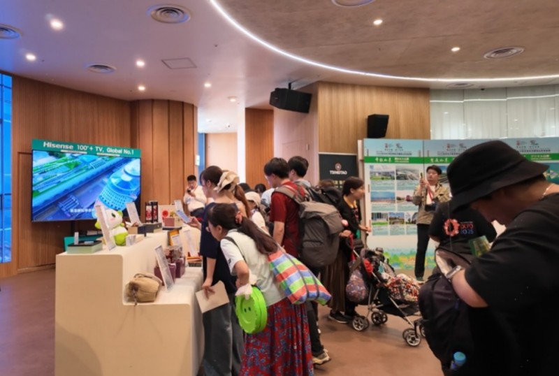 中国智造新名片!海信100吋大屏亮相大阪世博会中国馆 中国智造新名片!海信100吋大屏亮相大阪世博会中国馆