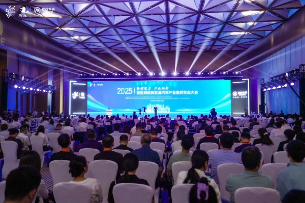 2025智能网联新能源汽车产业集群生态大会举行 大会现场。主办方供图