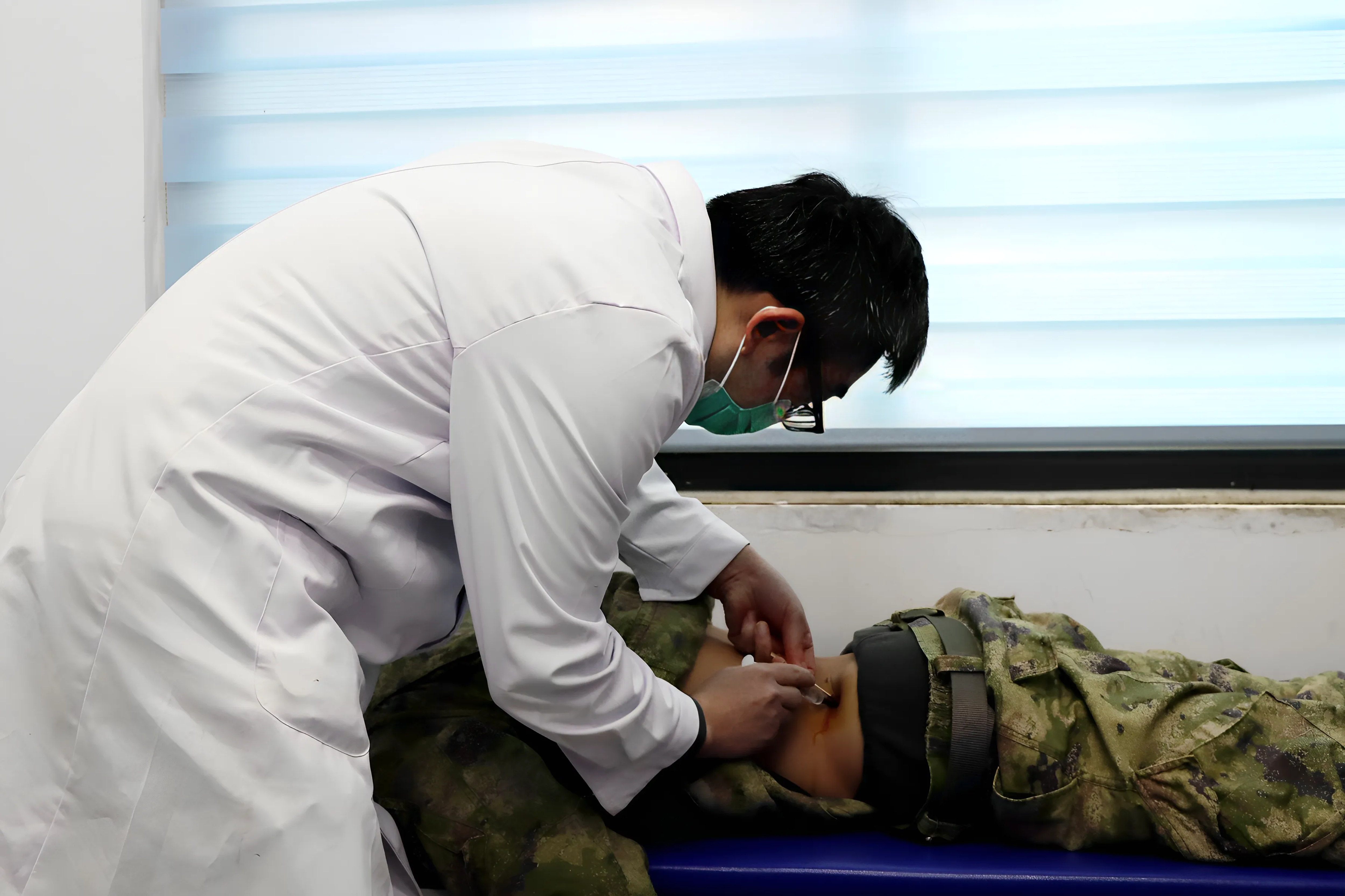 皖东演训场的“健康灯塔”