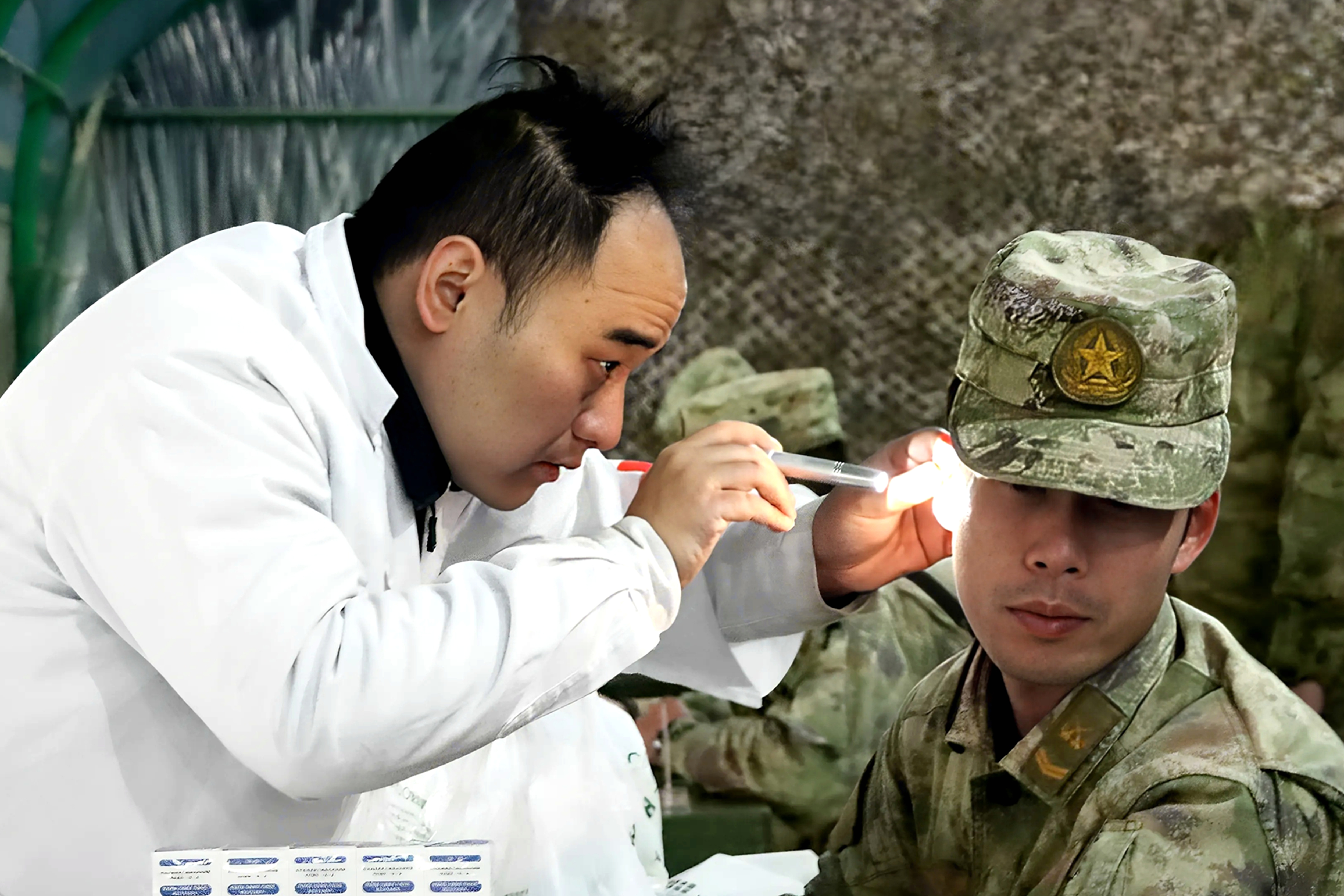 皖东演训场的“健康灯塔”