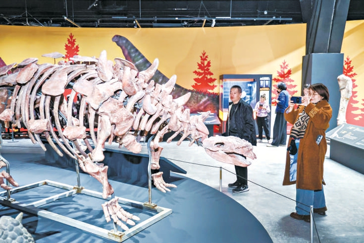 “遇见白垩纪:恐龙化石特展”与观众见面 超650件化石重现史前盛景 “遇见白垩纪:恐龙化石特展”与观众见面 超650件化石重现史前盛景