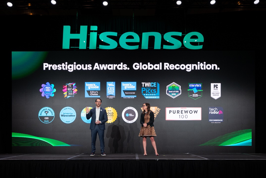 跨代领先！海信CES 2026发布全新一代RGB-Mini LED电视