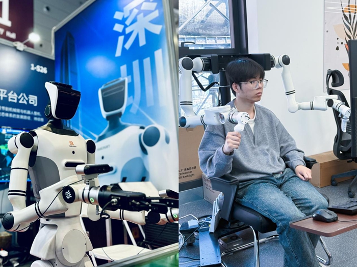 跨越2000公里,远程实时操控人形机器人“干活” 跨越2000公里,远程实时操控人形机器人“干活”
